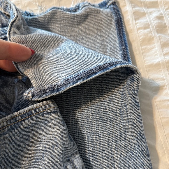 ABERCROMBIE & FITCH Curve Love Classic Blue Women's Jeans - Picture 3 of 5